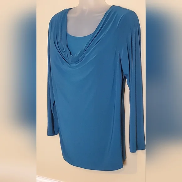 Eligant Susan Lawrence Blouse 1X - Picture 2 of 6